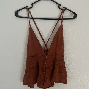 Pacsun Button Up Rustic Blouse